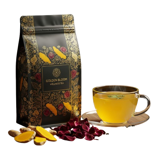 Golden Bloom Wellness Tea