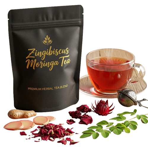 Zingibiscus Moringa Tea